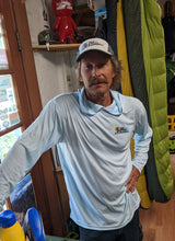 Load image into Gallery viewer, Glacier Blue Sun Hoodie Pro