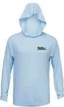 Load image into Gallery viewer, Glacier Blue Sun Hoodie Pro