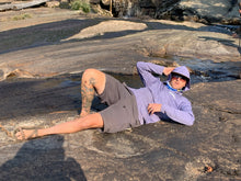 Load image into Gallery viewer, Huckleberry Purple Sun Hoodie Pro