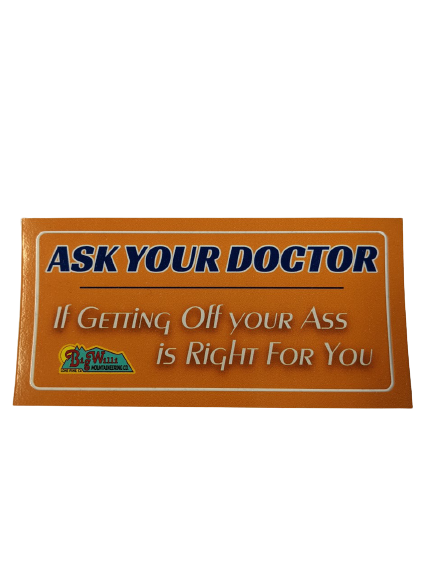 Ask Your Doctor Stickers